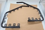 Dg Performance 54-4470 Steel Nerf Bars W/ Black Webbing Yamaha Raptor 700R. Fixed Price $250.00.