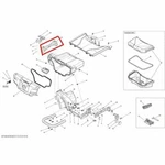 2007-2012 Can-am Outlander Efi Rear Left Storage Box Mount Bracket 705004563. Fixed Price $29.88.