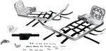 Dg Performance Alloy Nerf Bars With Heel Guards 607-6130 Suzuki/kawasaki. Fixed Price $417.31.