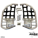 Honda Trx 400EX Nerf Bars Pro Peg Alba Racing Silver Black 211 T7 Sb. Fixed Price $244.99.