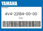 Yamaha Genuine Bush 4V4-22184-00-00. Fixed Price $5.69.
