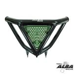 Yfz 450R Intimidator Front Bumper Green Black Screens Alba Racing 251 N3 Bg. Fixed Price $99.00.