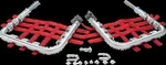 Dg Alloy Nerf Crash Bars Rock Tree Sliders Red Honda TRX250X 2X4 09-12. Fixed Price $396.99.