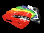 Zeta ZE72-3110 Xc Protector Handguard White. Fixed Price $26.05.