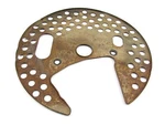 1989 Yamaha YFM350XW Warrior 3GD - Frt Brake Wheel Ring Right. Fixed Price $8.75.