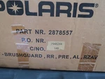 Nos Polaris Rzr 900 Xp 2011-2014 Aluminum Rear Brush Guard Bumper 2878557. Fixed Price $199.99.