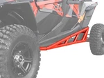 Superatv Rock Slider Nerf Bars For Polaris Rzr Xp 4 Turbo (2016+) - Red. Fixed Price $476.95.