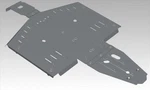 Rival Central Aluminum Skid Plate For Polaris General 1000 2444.7474.1. Fixed Price $525.00.