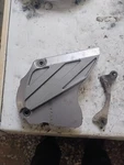 06-09 Suzuki Chain Guard Engine Sprocket Cover With Case Saver. Fixed Price $50.00.