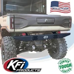 Kfi 102340 Black Textured Steel Formed Rear Bumper 2026 Can-am Defender Max HD11. Fixed Price $215.95.