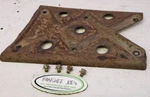85-87 Honda TRX250 Fourtrax Front Skid Plate With Bolts Not Bent 50354-HA8-000. Fixed Price $34.99.