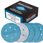 400 Grit 6" Diamond Shape Sanding Discs, 6-HOLE, Box Of 50 Hook & Loop Sandpaper. Fixed Price $19.99.