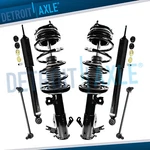 Front Struts W/ Coil Spring Rear Shocks Sway Bars Kit For 2012 Honda Civic Sedan. Fixed Price $226.34.
