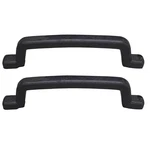 Buyers Product B239911P2 Poly-coated Steel Grab Handle, Count, Black. Fixed Price $28.08.