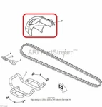 New Oem Can-am 70 Mini Chain Cover Guard Shield. Fixed Price $44.95.