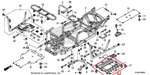 Oem Honda Pioneer 700 Middle Skid Plate -50401-HL3-A40. Fixed Price $69.95.