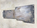 Skid Plate, Center Tunnel - 2019 John Deere XUV835M Gator 40801. Fixed Price $50.00.
