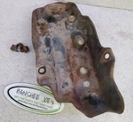 85-87 Honda TRX250 Fourtrax Rear Skid Plate With Bolts #50355-HA0-000. Fixed Price $24.99.