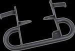 Dg Performance 594-4161X Grab Bar Gncc Blk YFZ450. Fixed Price $188.02.