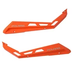 Polaris 2890394-647 Orange Burst Low Profile Rock Sliders 2-SEAT Rzr. Fixed Price $429.99.