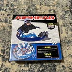Airhead Subzero Blue 33 Round Performance Snow Tube Kid Sledding Handles. Fixed Price $14.99.