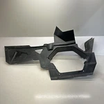 Center Console, Right, Gloss Black - 2017 Polaris General 1000. Fixed Price $75.00.