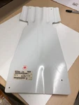 Polaris Snowmobile Skid Plate Belly Guard White New Oem 2875092-570 2006 Fusion. Fixed Price $59.99.