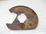 Suzuki Ltf 500 Quadrunner Right Front Brake Dust Cover Guard 1998-1999. Fixed Price $15.00.