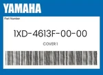 Yamaha Genuine Cover 1XD-4613F-00-00. Fixed Price $22.13.