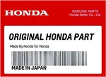 Oem Honda Plate 19034-HP5-600. Fixed Price $8.50.