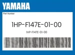 Yamaha Genuine 1HP-F147E-01-00. Fixed Price $49.80.