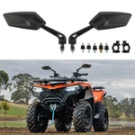Atv Rear View Mirrors + 7/8" Handlebar Mount Cf-moto Cforce 1000 800 600 500. Fixed Price $20.10.