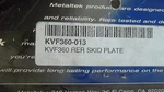 Kawasaki Metaltek New Rear Skid Plate KVF360-013 Prarie #5476. Fixed Price $39.99.