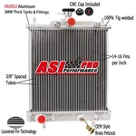 Radiator Fit Kubota RTV1100CRX RTV1100CR9 RTV1140CPX K7711-85210. Fixed Price $139.00.