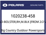 Polaris Oem Part 1020238-458 Weld-bolster,rh,m.blk. Fixed Price $159.99.