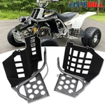 Guards Footrest For 1987-2006 Yamaha Banshee Lh+rh Nerf Bars Black+silver. Fixed Price $55.99.