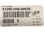 New Oem Honda Pipe NH456M 81200-HN6-000ZB. Fixed Price $138.61.