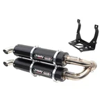 Trinity Racing Stage 5 Dual Slip Ons Black For Honda Talon 1000R 1000X-4. Fixed Price $690.65.