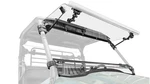 Superatv Scratch Resistant Flip Windshield For Kawasaki Mule Pro-mx 2019+. Fixed Price $382.46.