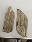 87-99 Yamaha Big Bear 350 Oem Muffler Heat Shield Guard Set. Fixed Price $20.00.