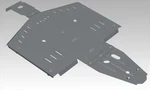 Rival Powersports Usa 2023 General 1000 Eps Polaris Alloy Central Skid Plate. Fixed Price $837.56.