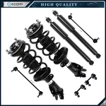 Front Struts Rear Shocks Sway Bars For Honda Civic 2013 2014 2015 W/coil Spring. Fixed Price $196.37.
