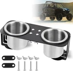 Grab Bar Dual Cup Holder,for Honda Talon 1000R/X /1000X-4,KAWASAKI Teryx KRX1000. Fixed Price $36.98.
