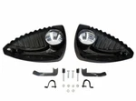 Kolpin Dual Handguards With Rear View Mirrors Fits Polaris Yamaha Kawasaki Atv. Fixed Price $53.90.