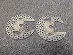 Yamaha Left & Right Rear Wheel Rings Used Oem 3GD-2514A-10-00 3GD-2515A-10-00. Fixed Price $39.00.