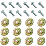 Caltric Skid Plate Screw Bolt W/ Washer For Polaris Rzr 570 800 900 1000 12 Set. Fixed Price $22.00.
