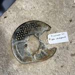 1998 Suzuki Quad Runner 500 4WD Front Left Disc Brake Guard 59431-09F01 A20. Fixed Price $24.95.
