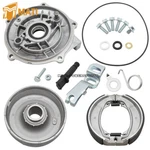Rear Brake Plate Cover & Drum Hub Shoes Kit For Honda Recon TRX250 1997-2023. Fixed Price $265.98.