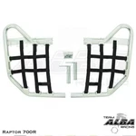 Polaris Predator 500 Nerf Bars Alba Racing Silver Black 208 T1 Sb. Fixed Price $110.00.
