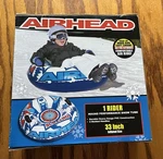 Airhead Subzero 33 Round Performance Snow Tube Kids Sledding New Box. Fixed Price $17.99.